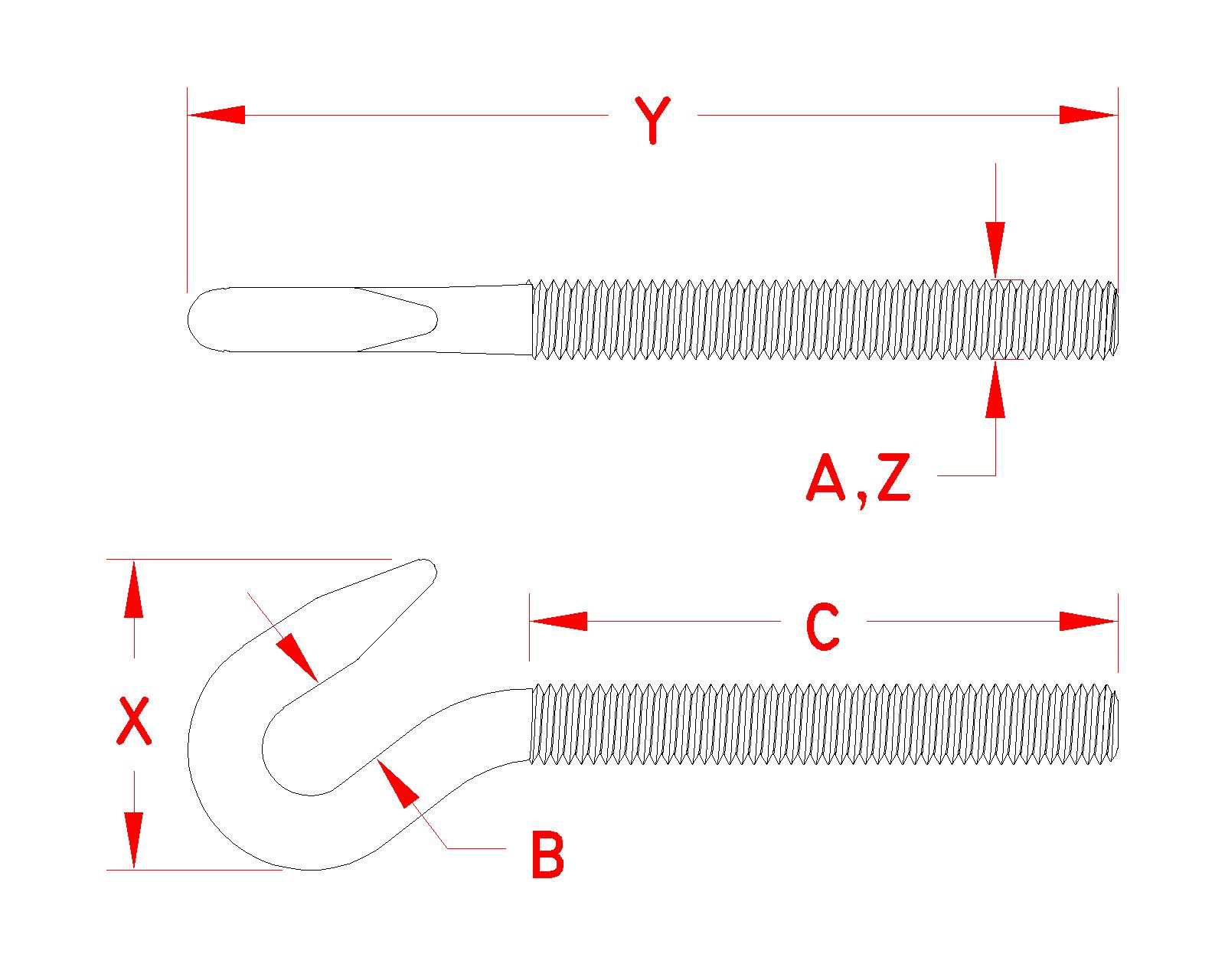 Turnbuckle Hook Suncor Stainless
